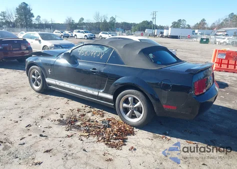 2006 Ford Mustang V6 из США, поврежденный, VIN 1ZVFT84N165110215